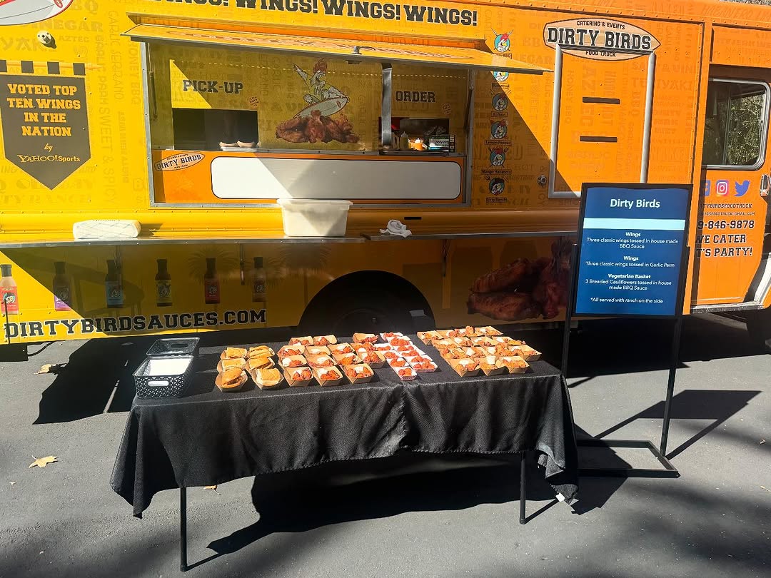 Catering setup - Top 10 Wings